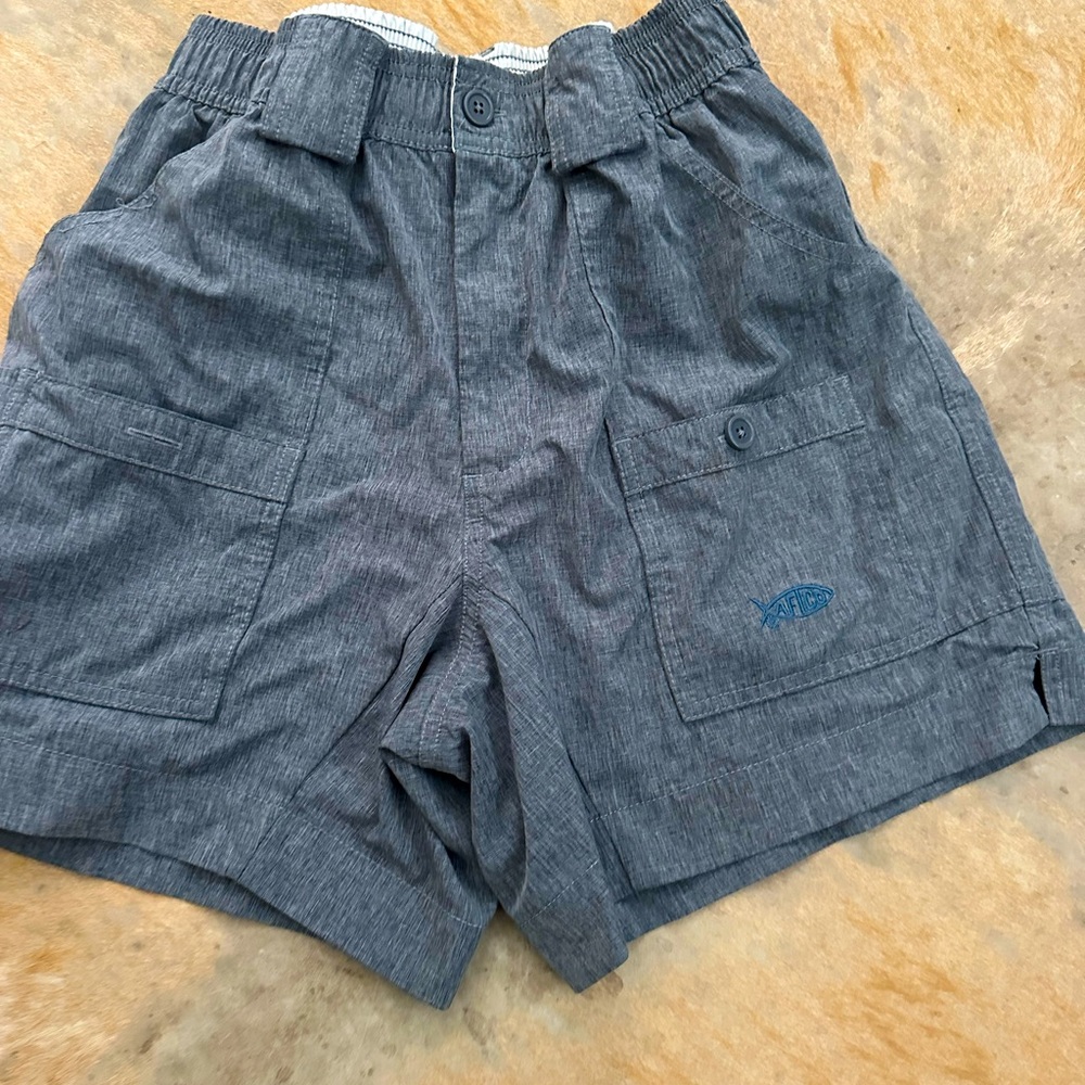 Aftco blue grey shorts